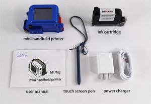 12.7MM lot QR <span class=keywords><strong>Code</strong></span> à barres Date Logo Nom du produit Mini imprimante à jet d'encre portable pour bouteilles bocaux tuyau - Product Image 5