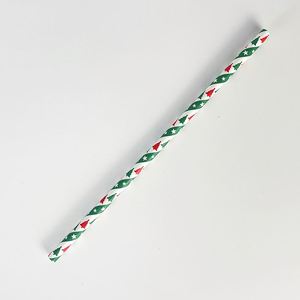 Pajitas de Papel Biodegradables de Alta Calidad para Decoración de Bodas, Surtidas, Coloridas y Rayadas - Product Image 6