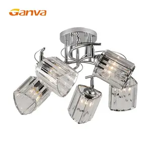 Ganva Китай ODM/OEM поставщик Потолочный современный домашний декоративный хрустальный роскошный подвесной светильник