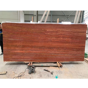 Piastrelle per pavimenti in <span class=keywords><strong>travertino</strong></span> rosso lucido - Product Image 6