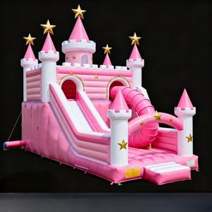 Nảy trẻ em trẻ em Đồ chơi lớn ngoài trời thiết bị giải trí nhà bị trả lại bouncy Inflatable Trampoline lâu đài cho các bên - Product Image 4