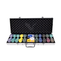 YH – jeu de cartes de Poker en céramique avec impression numérique, 300 pièces, 500 pièces, EPT, Texas Poker