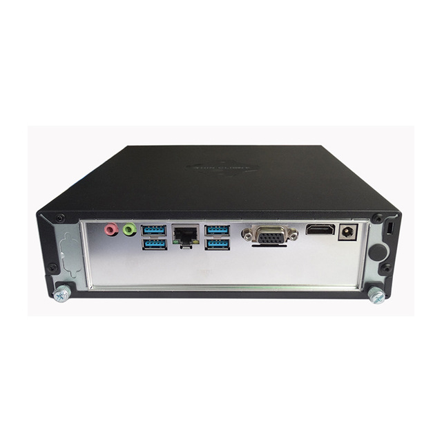 Home Office Mini Computer Paperless Cloud Terminal Thin Client with Flexible Configuration Metal Small PC 12V Power Supply
