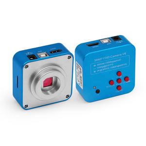 38MP FHD USB HDMI <span class=keywords><strong>Microscope</strong></span> industriel d'enregistrement vidéo à chiffres caméra CCD V6 pour l'inspection scolaire recherche éducation monture CS - Product Image 5