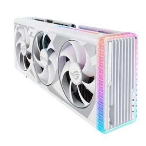 Carte graphique <span class=keywords><strong>ASUS</strong></span> ROG Strix GeForce <span class=keywords><strong>RTX</strong></span> <span class=keywords><strong>4090</strong></span> 24 Go GDDR6X édition blanche avec 24 Go de mémoire GDDR6X 384 bits, prise en charge de l'overclocking - Product Image 4