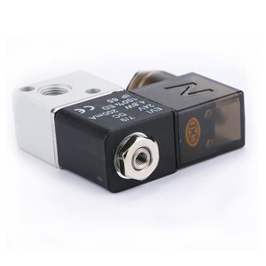 Vanne solénoïde pneumatique 3V1-06 à 2 positions et 3 voies, AC220V DC24V, commande normalement fermée pour gaz, huile, média de base, OEM - Product Image 3