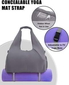 Muestra Gratuita, Bolsa Deportiva de Natación con Separación para Seco y Húmedo, Logotipo Personalizado, Gran Capacidad, Impermeable, Bolsa de Viaje para Yoga - Product Image 3