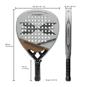 Arronax Custom Design Ihre eigene Kohle faser 3K/12K/18K Padel Schläger Paddels chläger