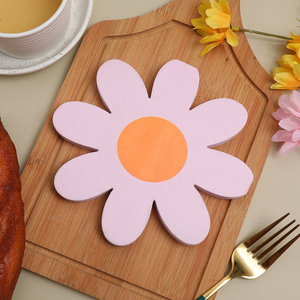 Hanlin Flower Shaped Paper Napkins 25cm Pink And White Three Layer For Themed Party - Product Image 3