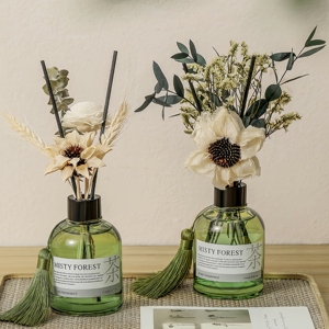 <span class=keywords><strong>Diffusore</strong></span> di profumo floreale di arte floreale di profumo di profumo di tè e fiori secchi senza fiamma all'ingrosso di lusso per fragranza dell'aria - Product Image 4