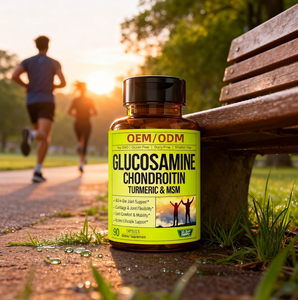 Oem glucosamine chondroitin כמוסות <span class=keywords><strong>MSM</strong></span> תוספת תמיכה משותפת לנשים וגברים עם גלוקוזאמין סולפט, chondroitin ו <span class=keywords><strong>msm</strong></span> - Product Image 4