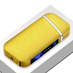 Style <b>Customized</b> Logos Portable Plasma Cigarette Rechargeable Wholesale Arc Flip Top USB <b>Lighter</b> Windproof Giveaways - Product Image 4