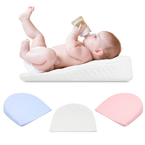 Almohada <span class=keywords><strong>para</strong></span> <span class=keywords><strong>Cuna</strong></span> de Bebé, Cómoda Almohada <span class=keywords><strong>para</strong></span> Bebés, Almohada Suave en Forma de <span class=keywords><strong>Cuña</strong></span>, Funda Exterior de Algodón Antibacteriana, Colores Personalizables <span class=keywords><strong>para</strong></span> Guardería - Product Image 5