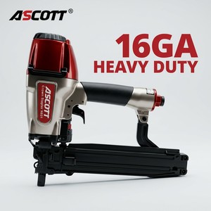 Engrapadora Neumática para Techos ASCOTT Industrial N851 con Modo <span class=keywords><strong>de</strong></span> Disparo y Profundidad Ajustables 25-50mm, Corona Mediana - Product Image 4