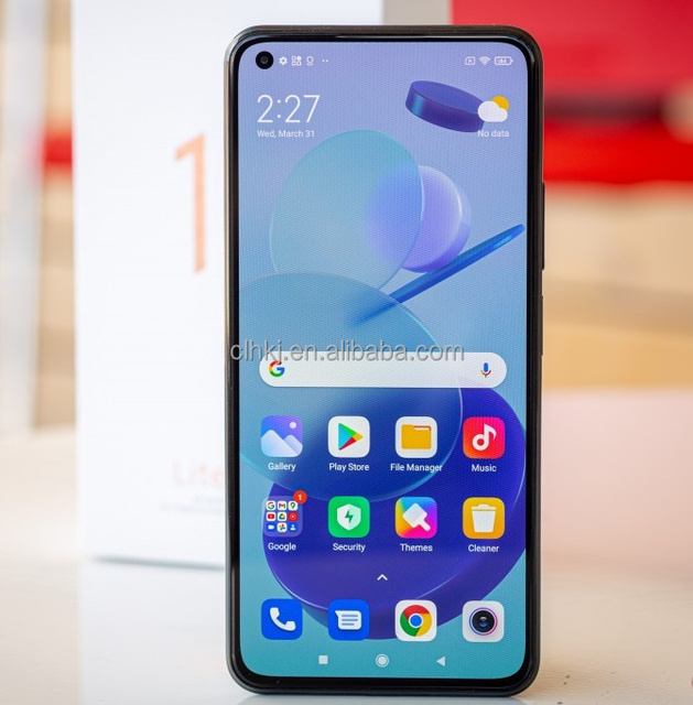 Mi Brand Phone 5G Smart Phone 11lite Octa Core CPU 128GB English Operating Dual Sim Card LTE NFC Cellular with Fingerprint