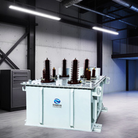 Transformador de excitación sumergido en aceite de 4kVA-1000kVA, unidad de excitación de voltaje ajustable, alta precisión 1%, ISO 9001, 1 año de garantía