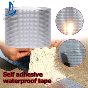 Bande d'étanchéité pour <span class=keywords><strong>toiture</strong></span> en aluminium, auto-adhésive, pour l'étanchéité contre les fortes pluies - Product Image 1