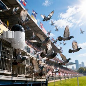 Traceur GPS fiable pour pigeons avec enregistrement de route et accès gratuit à l'application pour l'analyse de l'entraînement - Product Image 2