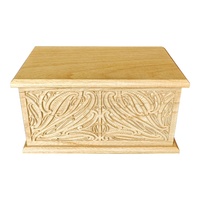 Urna Conmemorativa de Madera para Mascotas, Perros y Gatos, con Marco para Foto, Producto Funerario de Madera Sólida