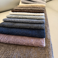 Nouveau tissu en velours bouclé Teddy, gaufré, tricoté, écologique, de poids moyen, pour ameublement et textiles de maison