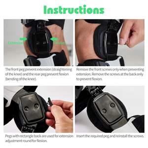 Descargador Medial Rodillera para el alivio del dolor de la artritis <span class=keywords><strong>Osteoartritis</strong></span> Hueso <span class=keywords><strong>en</strong></span> el hueso Rodilla Dolor <span class=keywords><strong>en</strong></span> <span class=keywords><strong>las</strong></span> articulaciones Reparación de defectos del cartílago - Product Image 3