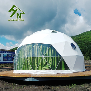 Châssis en acier personnalisé Maison préfabriquée <span class=keywords><strong>Cabine</strong></span> Pop up Hotel Igloo Tente dôme pour le glamping en plein air - Product Image 4