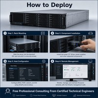 Serveur en rack 4U Lenovo ThinkSystem SR860 V3 neuf avec processeur Intel Xeon de 4e génération, 16 To de mémoire TruDDR5 NVMe pour l'informatique de base de données