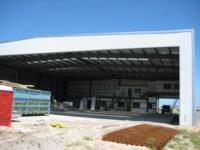 Entrepôt préfabriqué en acier à faible coût, bâtiment industriel, atelier, services de soudage, découpe, pliage, peinture
