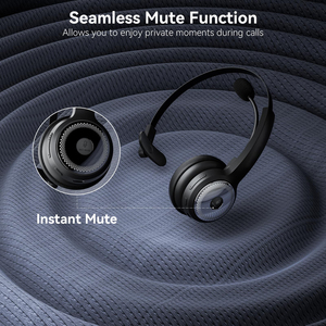 Auriculares Inalámbricos Personalizados M101 de Una Sola Oreja con Micrófono para Reuniones, Centro de Llamadas, Cancelación de Ruido ENC, USB y Bluetooth - Product Image 5