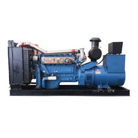 Générateur silencieux à cadre ouvert Ricardo 30 kW/37,5 kVA avec ATS, télécommande, 1500 tr/min, 50/60 Hz, 3 phases, 240 V/480 V/220 V/110 V, courant continu