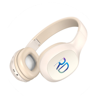 Nouveaux écouteurs sans fil supra-auriculaires C-2237R pliables avec LED, indicateur de batterie lumineux pour téléphones mobiles, puce JL