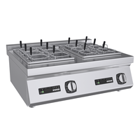 Kompor Pasta komersial baja tahan karat ketel mie elektrik Restoran peralatan dapur stasiun memasak pemasok