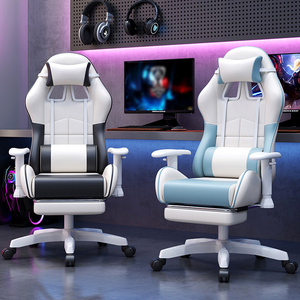 Chaise de jeu ergonomique moderne personnalisée OEM avec accoudoirs 3D, pivotante et réglable en hauteur - Product Image 2
