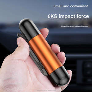 कार सुरक्षा हथौड़ा सीट बेल्ट कटर बहुक्रियाशील स्टेनलेस स्टील विंडो ब्रेकर मिनी पोर्टेबल आपातकालीन कार सुरक्षा हथौड़ा - Product Image 6