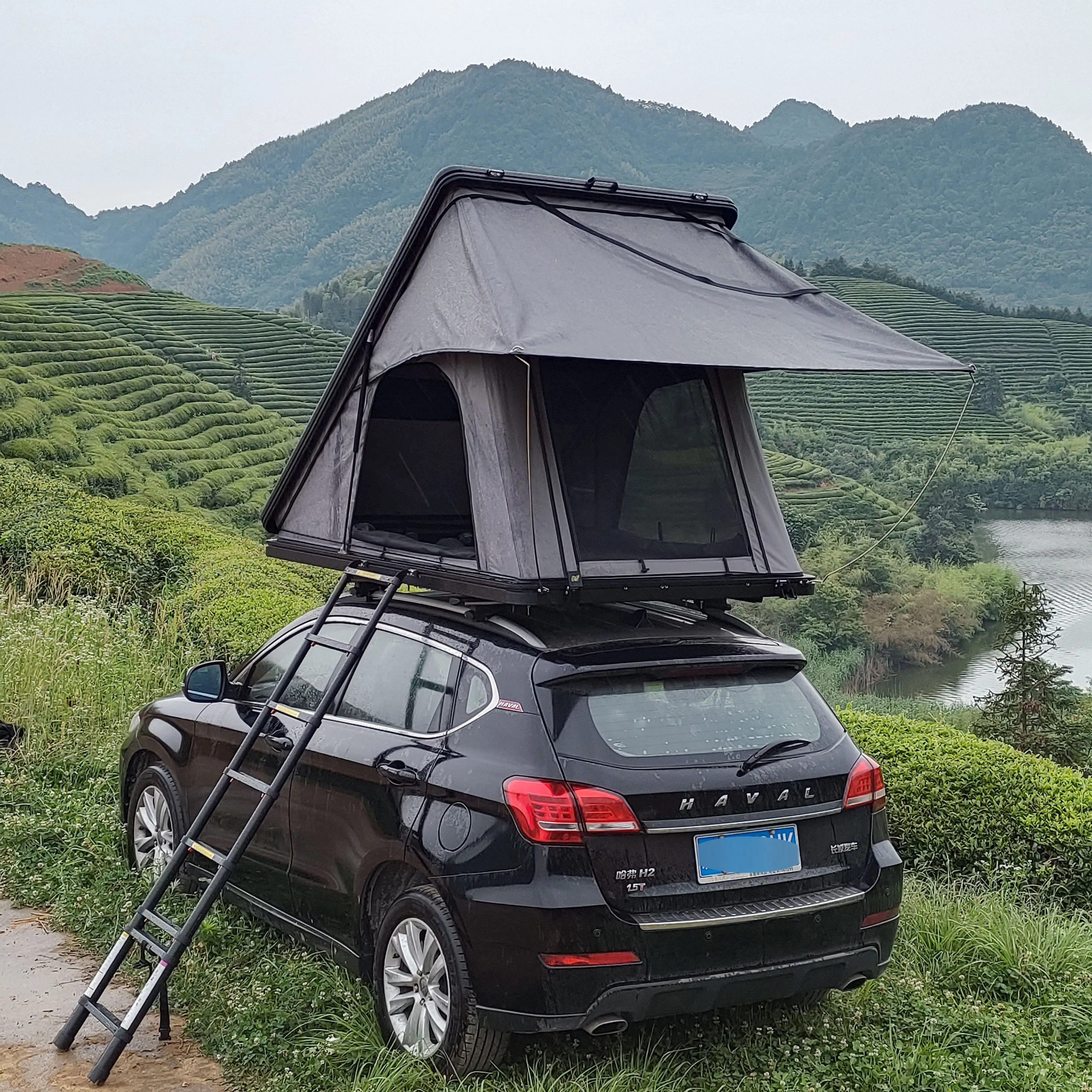 China Fábrica Fornecimento Direto Outdoor Camping Pop Up Telhado Top Shell Hard Car Tent Para Venda