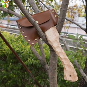 Funda Protectora de Hacha de Cuero PU, Duradera, con Correa, para Camping - Product Image 5