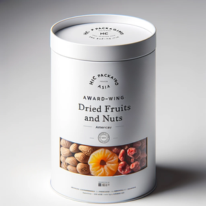 Recyclable personnaliser trois cylindres différents boîte de barre de chocolat écrou boîte de fruits secs <span class=keywords><strong>tube</strong></span> de papier boîte-cadeau - Product Image 3