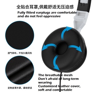 Casque filaire à bas prix casque de musique écouteur filaire casque de jeu écouteur de <span class=keywords><strong>piano</strong></span> de l'usine - Product Image 5
