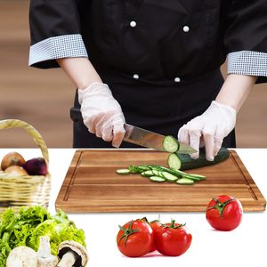 Planche à découper en bois de haute qualité personnalisée avec gouttière, planche à découper de cuisine <span class=keywords><strong>pour</strong></span> la viande et le fromage - Product Image 6