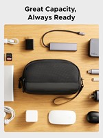 Organizador de Cables Electrónicos Multifuncional OEM ODM, Bolsa Organizadora para Cables, Tarjetas SD, Auriculares, Cargador, Adaptador USB
