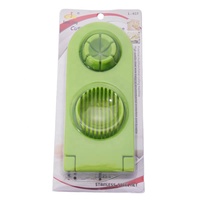 Coupe-œufs multifonctionnel 2 en 1, presse manuelle, trancheuse à œufs, outil de découpe alimentaire portable pour un usage domestique