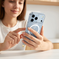 Coque de téléphone transparente avec boucle de lanière et chargement sans fil, protection intégrale, vente en gros, pour Samsung S26 et Galaxy A16