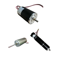 Moteur CC à Balais de Bonne Qualité, Taille 30-110mm, Personnalisable, Couple Élevé, 12V 24V 36V 48V 60V 220V, 15W 50W 100W 200W 300W 500W 1000W