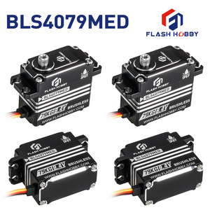 Flashhobby BLS4079MED Motor Digital sin Escobillas de Alto Torque de 79 kg, Resistente al Agua IP67, para Robot, Coche RC, Barco, Ventilador - Product Image 2