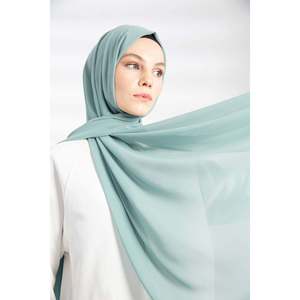 Cagla <b>Chiffon</b> <b>Scarf</b> Solid Long Polyester Women Sun Protection Veil - Product Image 4