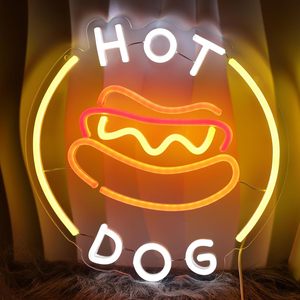 Restaurantes comerciales de comida rápida y decoraciones para salas de fiestas, también geniales como regalos, carteles de neón para amigos - Product Image 5