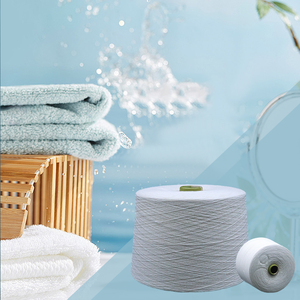 Хит 100% хлопок 20S/1, мягкая пряжа с открытым концом, высокопрочная сырая белая для вязания, оптовая продажа с фабрики Deyuanchang - Product Image 5