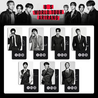 Lot de 7 cartes Kpop ARIRANG ZONE, album de cartes autographiées LDS, cartes porte-bonheur KPOP Bangtan Boys 2026 World Tour ARIRANG Photocard, best-seller
