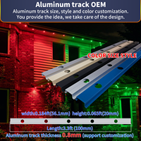 Control inteligente rgbw led pixel led luces navideñas ucs7604 1,02 W 4 wire 48V pixel LED Point lights