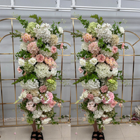 Decoraciones para Bodas, Camino de Flores para el Pasillo, Camino de Flores Artificiales para Bodas